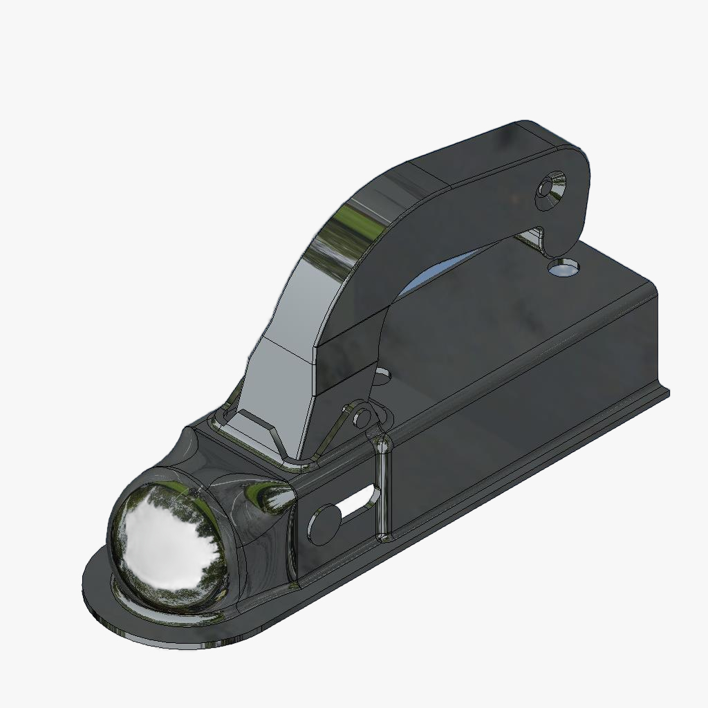 Kogelkoppeling Vkt 60mm Horizont/Vert