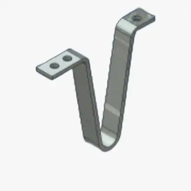 Koppelingssteun 180mm