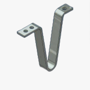 Koppelingssteun 180mm (Hoog)