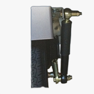 Schokdemperset KNOTT per as V-dissel