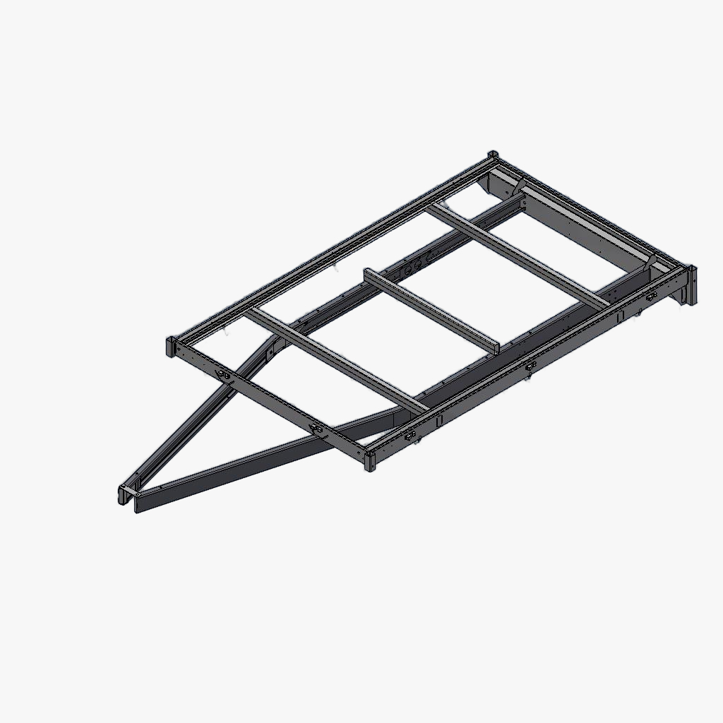 Chassis PL 276 170 verzinkt