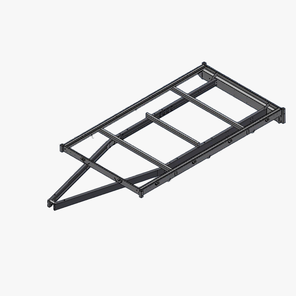 Chassis PL 306 170 verzinkt