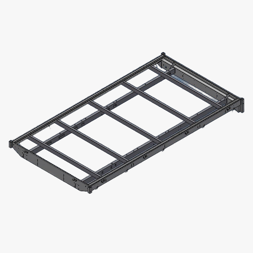 Chassis PL 356 184 verzinkt