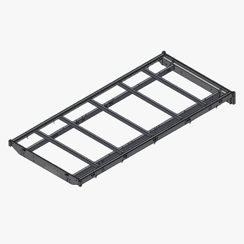 Chassis PL 406 184 verzinkt