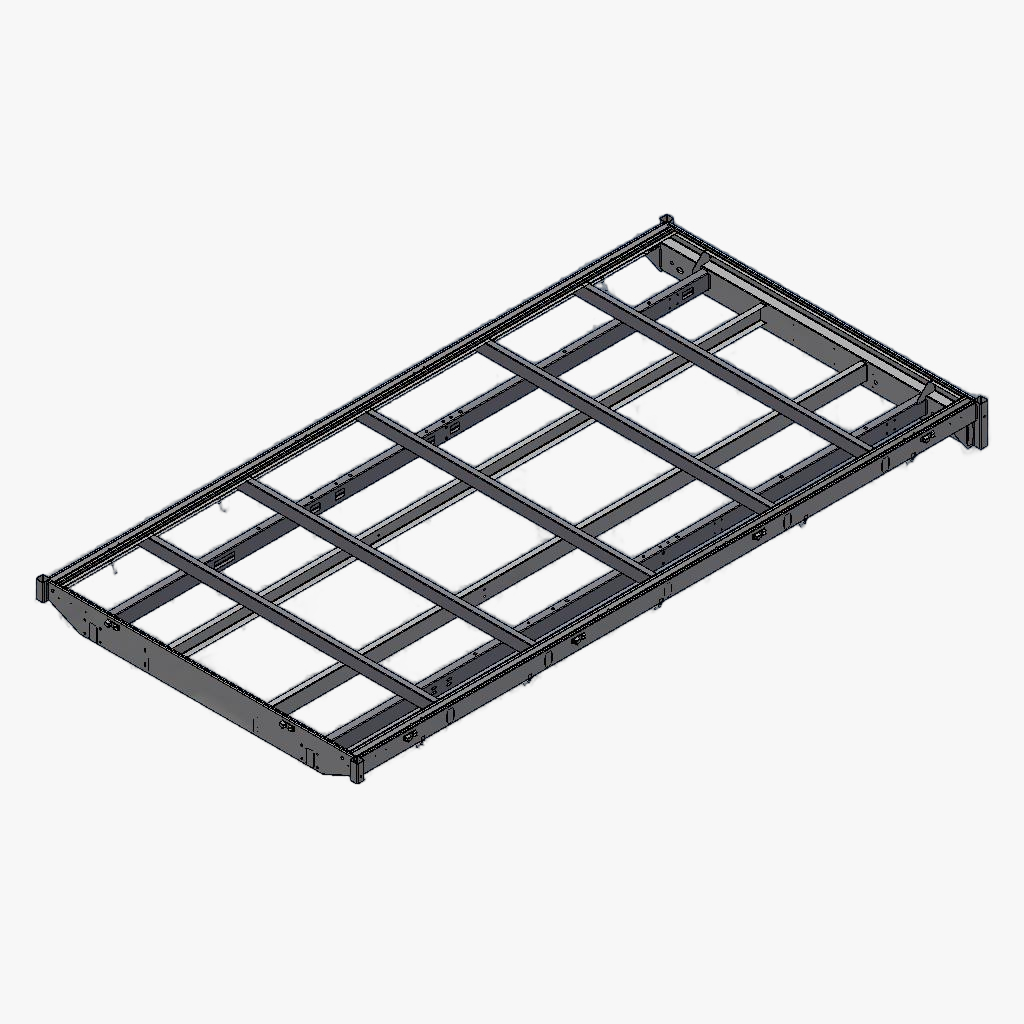 Chassis PL 406 204 verzinkt