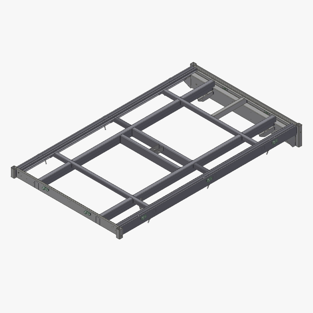 Bovenraam K1 256 150 met U verzinkt