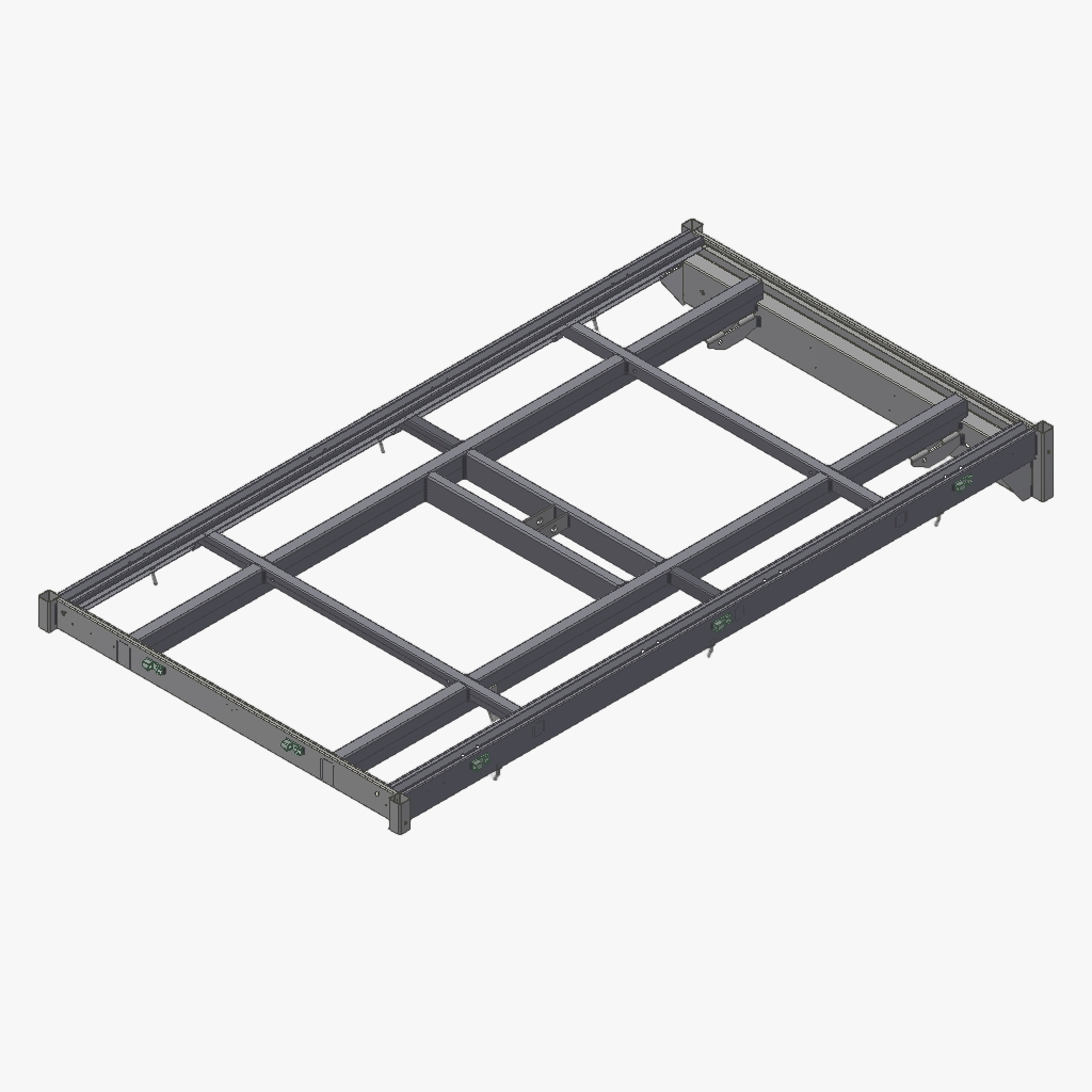 Bovenraam K1 276 150 verzinkt