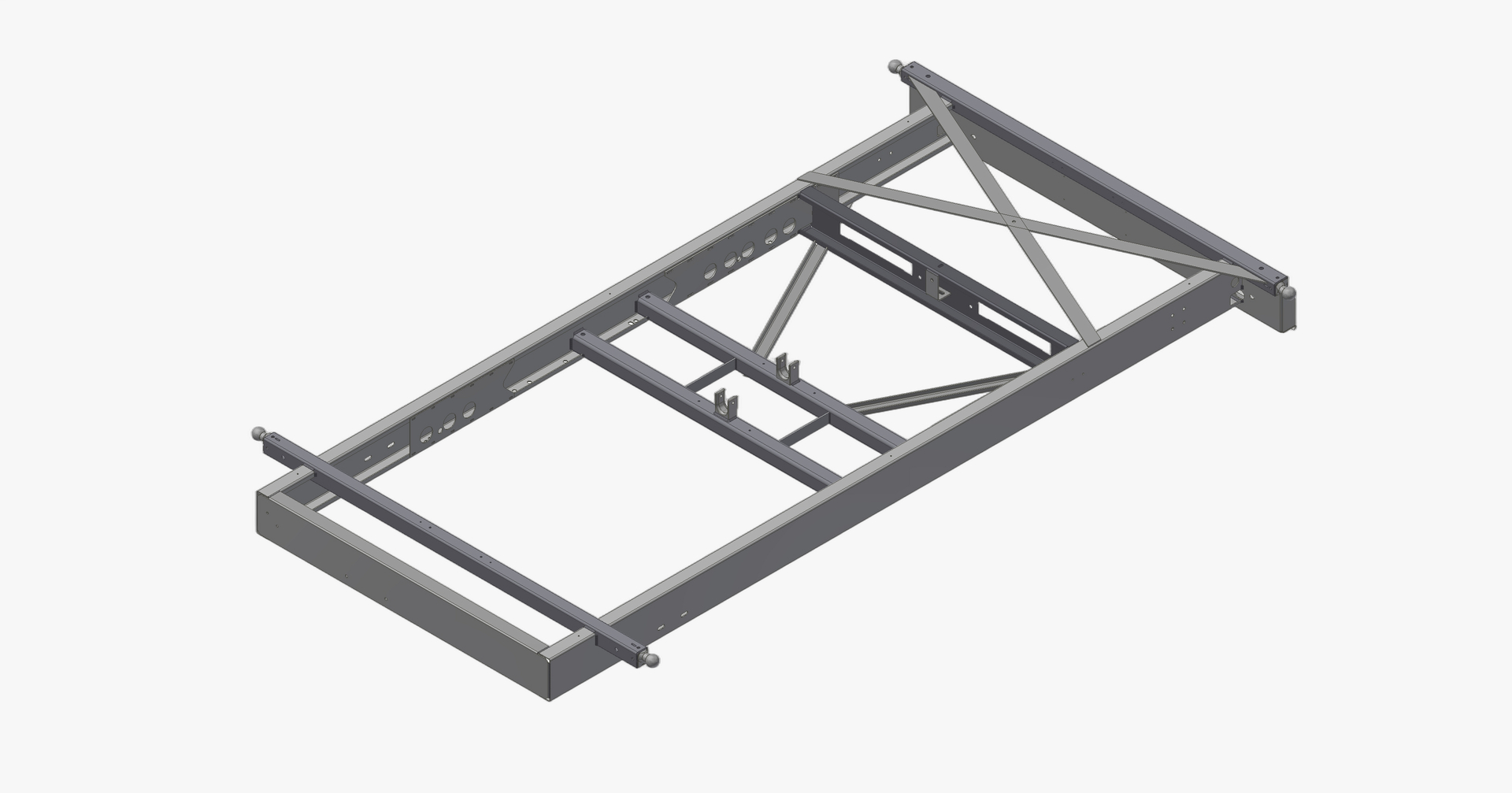 Onderraam K3 306 184 verzinkt