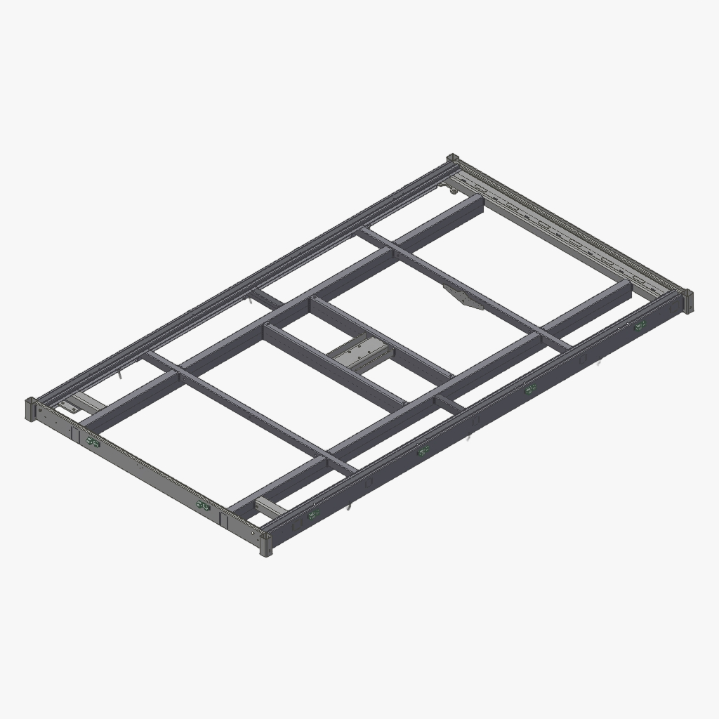 Bovenraam K3 306 170 met U verzinkt