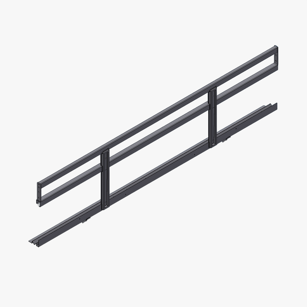 Zijwand S 1000/1350 Li Wood 2018 verzinkt en boren