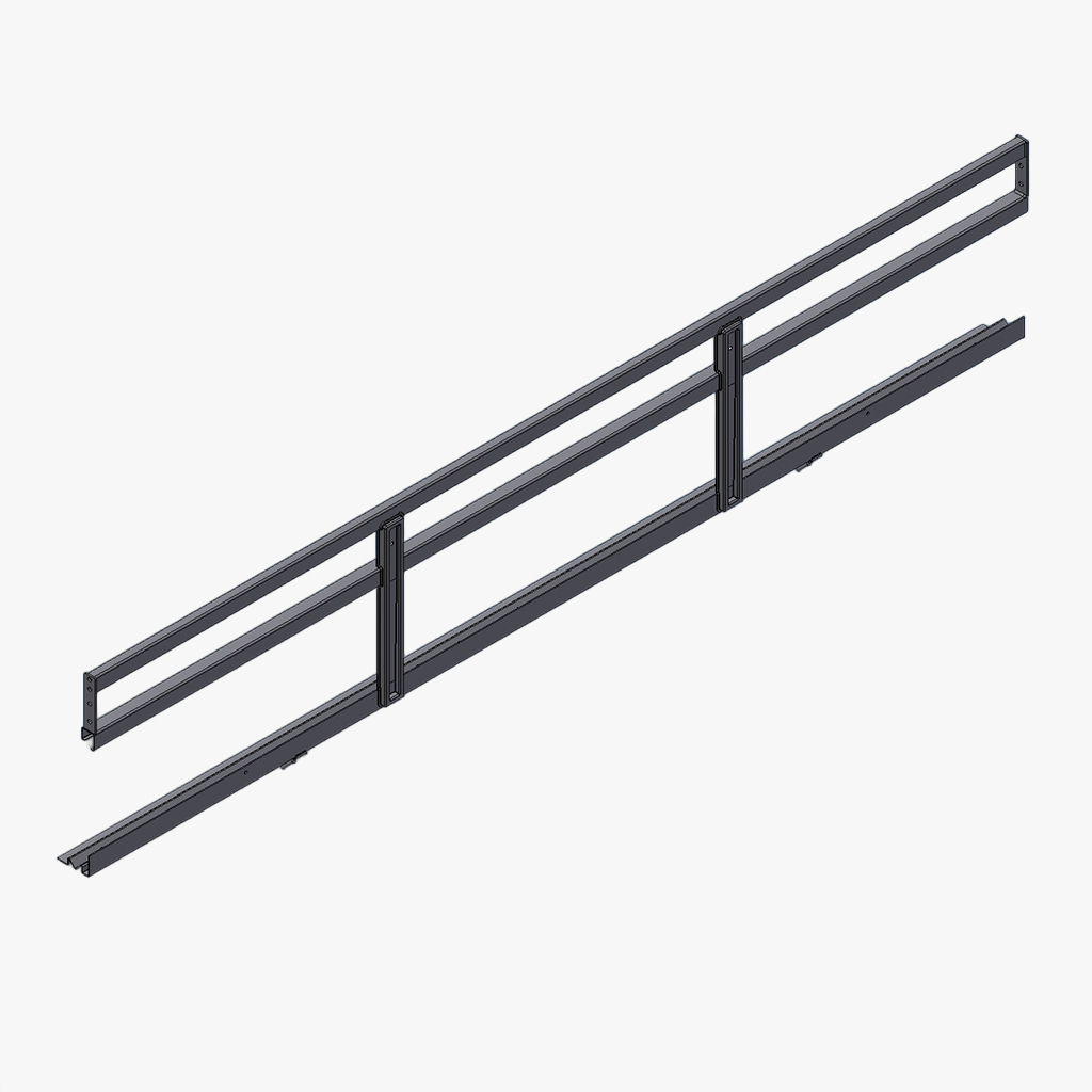 Zijwand M 1350 Li Wood 2018 verzinkt en boren