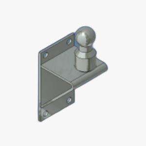 Onderscharnier Kipper Lv/Ra Zink