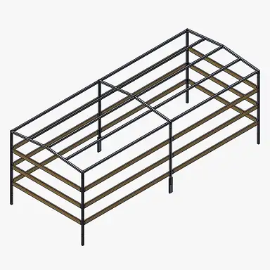 Huifstellage 506 204 HD 180cm