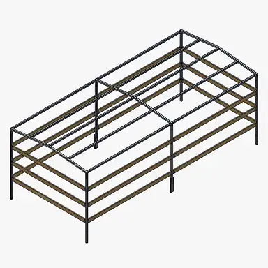 Huifstellage 506 224 HD 180cm