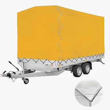 Huif PL 506 224 (180cm, geel, elastiek)