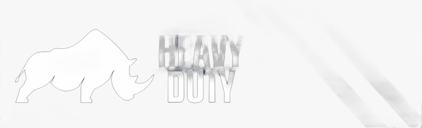 Sticker Heavy Duty Links blauw