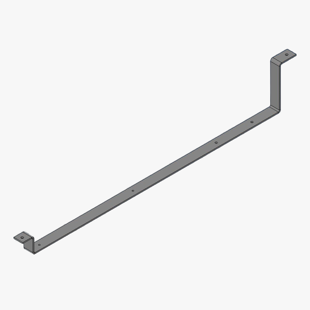 Strip tbv montage accubak K1 276 verzinkt