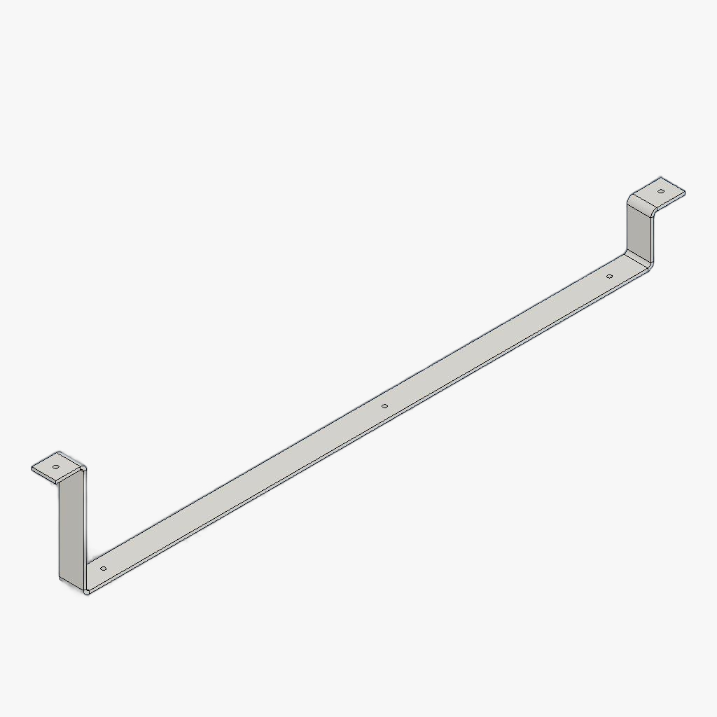 Strip tbv montage accubak K3 276 verzinkt