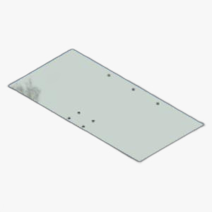 Klep voor Oprijplaten PKCO Smal