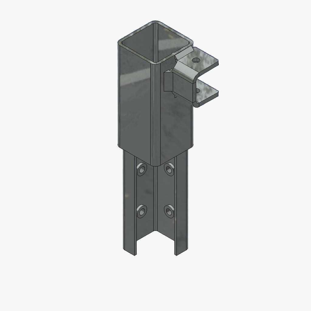 Rong PL TP reling LA verzinkt