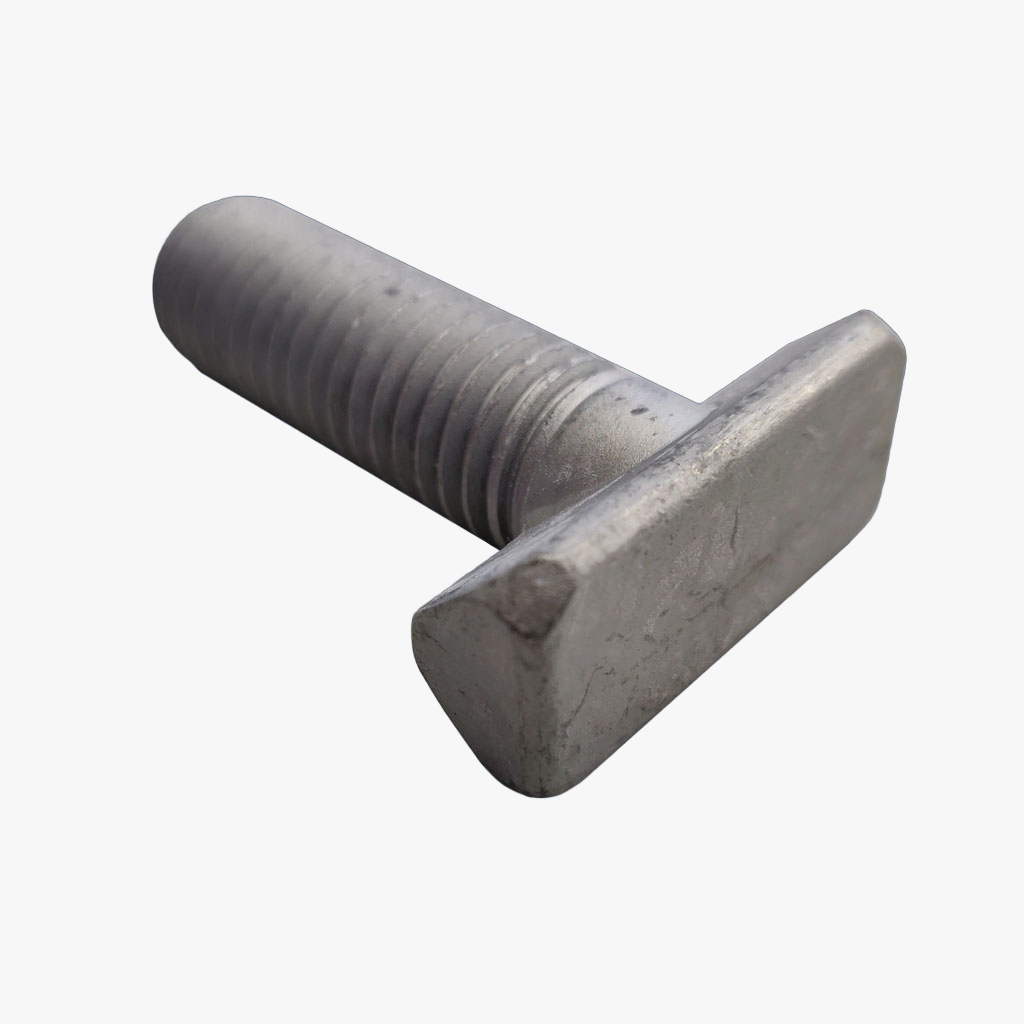 T-bout v-groef Zi. M12 lengte 30mm