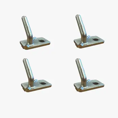 Set touwhaken McAlu (4 stuks) opschroefbaar