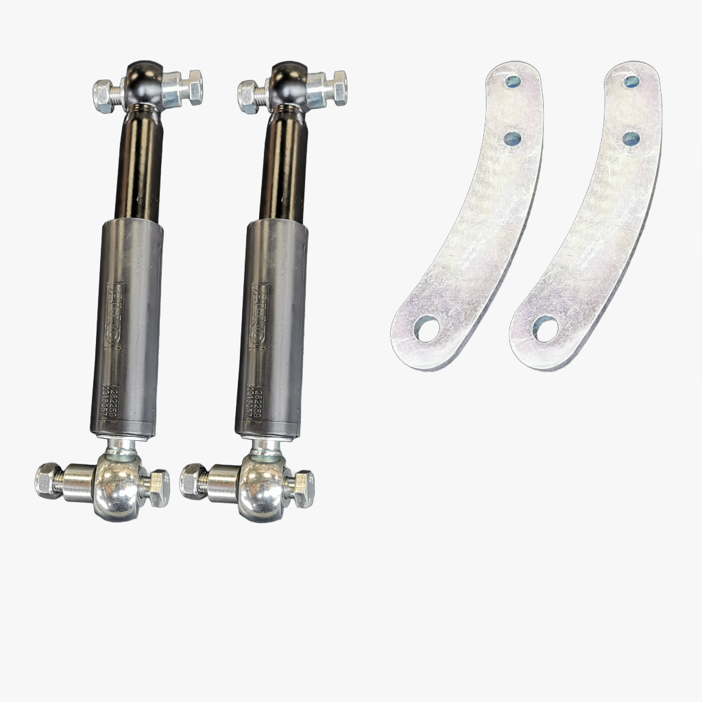 Schokdemperset Alko ongemonteerd per as