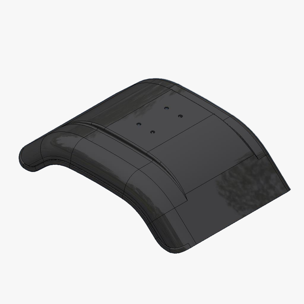 Spatscherm met gaten PL K1 K3 TP