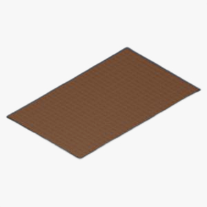 Vloerplaat MP 255 153 DW McAlu 2018 (15 mm)