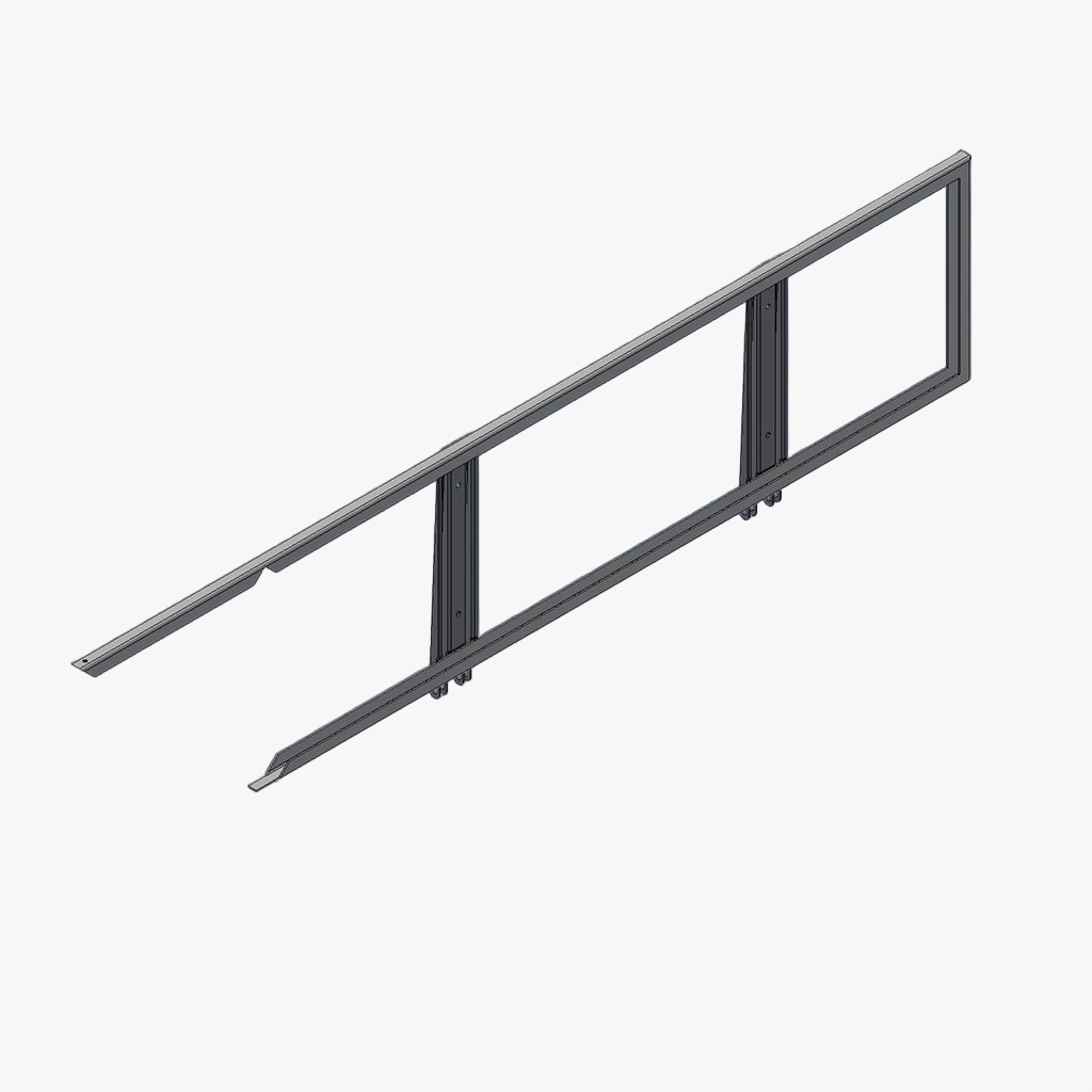 Achterbordraam F Wood 2018 verzinkt en boren