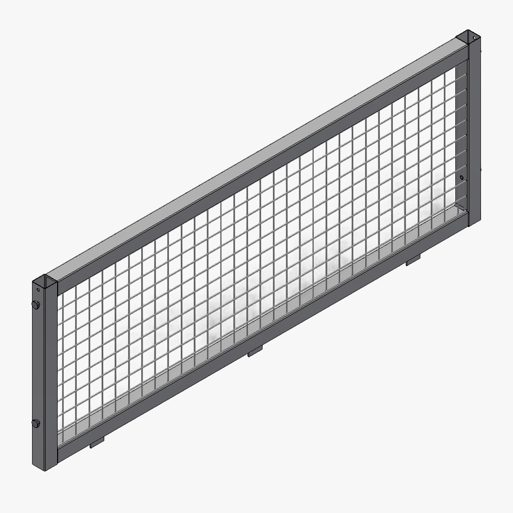 V/A loofrek 170 60cm verzinkt