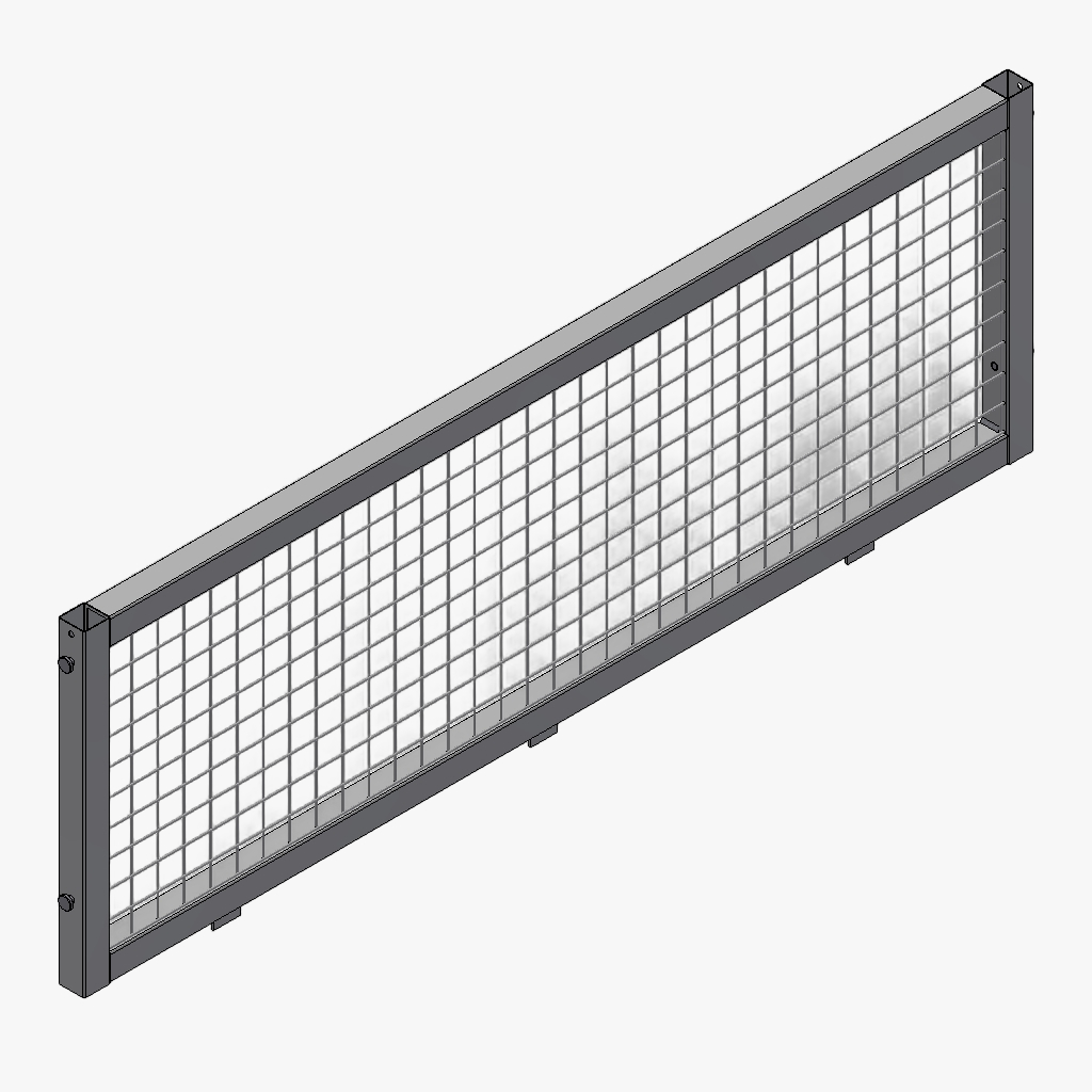 V/A loofrek 184 60cm verzinkt