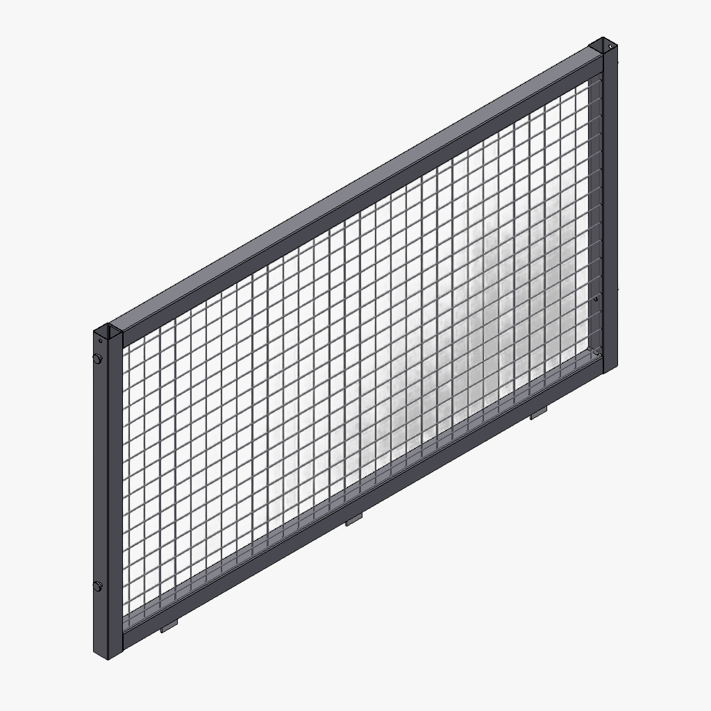 V/A loofrek 170 90cm verzinkt