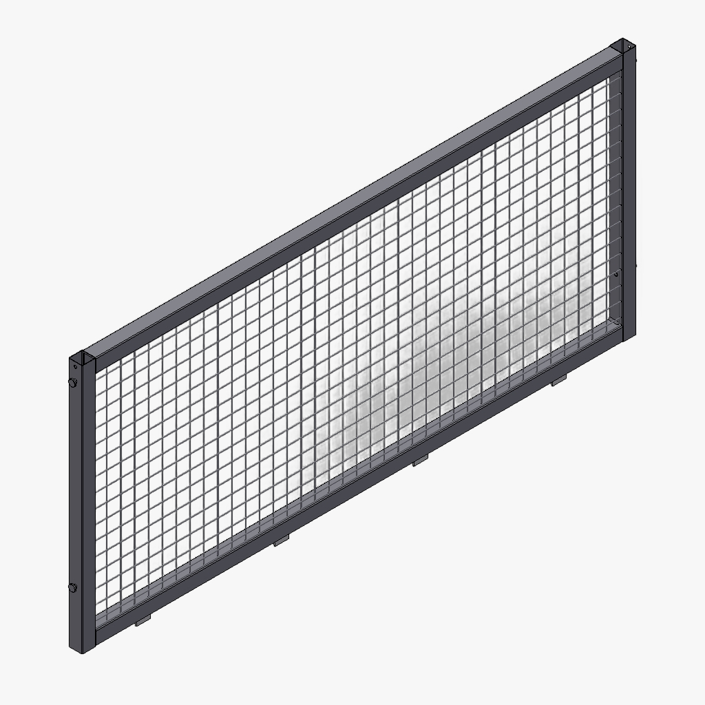 V/A loofrek 204 90cm verzinkt