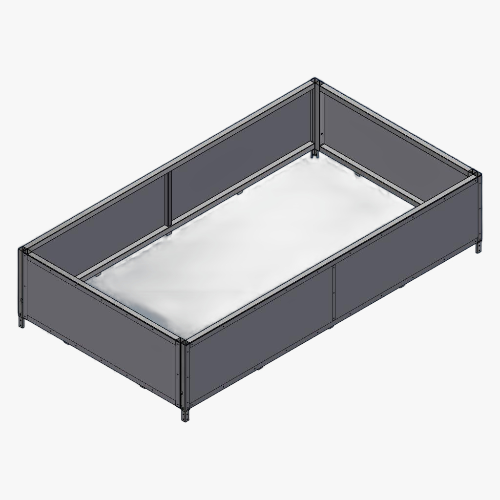 Loofrek 276 170 60cm dicht 2zO cpl