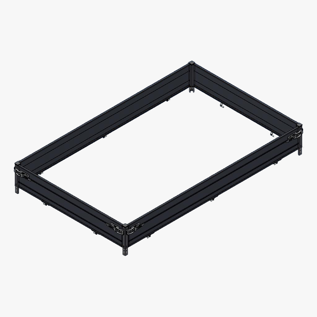 Bordenset 276 150 30cm oprijpl. svb spansl Gelakt