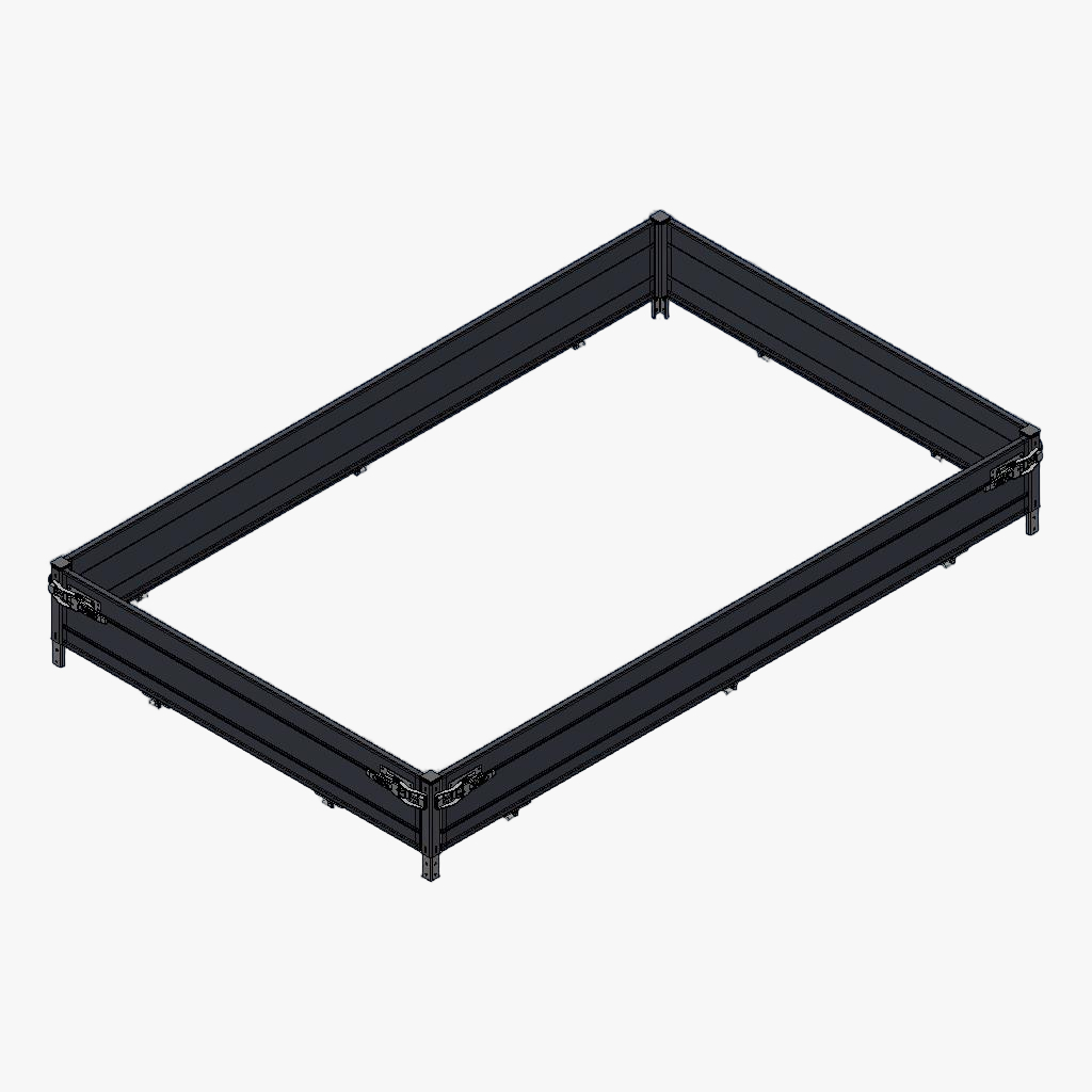 Bordenset 406 224 30cm svb spansluitingen Gelakt