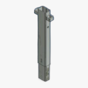 Rong P 350mm Midden Zink