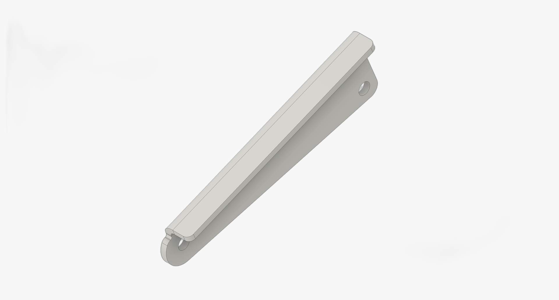 Schokdempersteun PL K1 K3 TP Links verzinkt