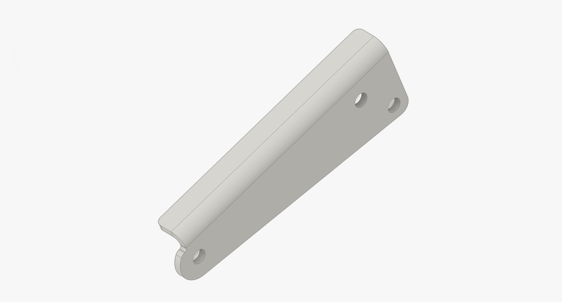 Schokdempersteun PL K1 K3 TP Rechts verzinkt