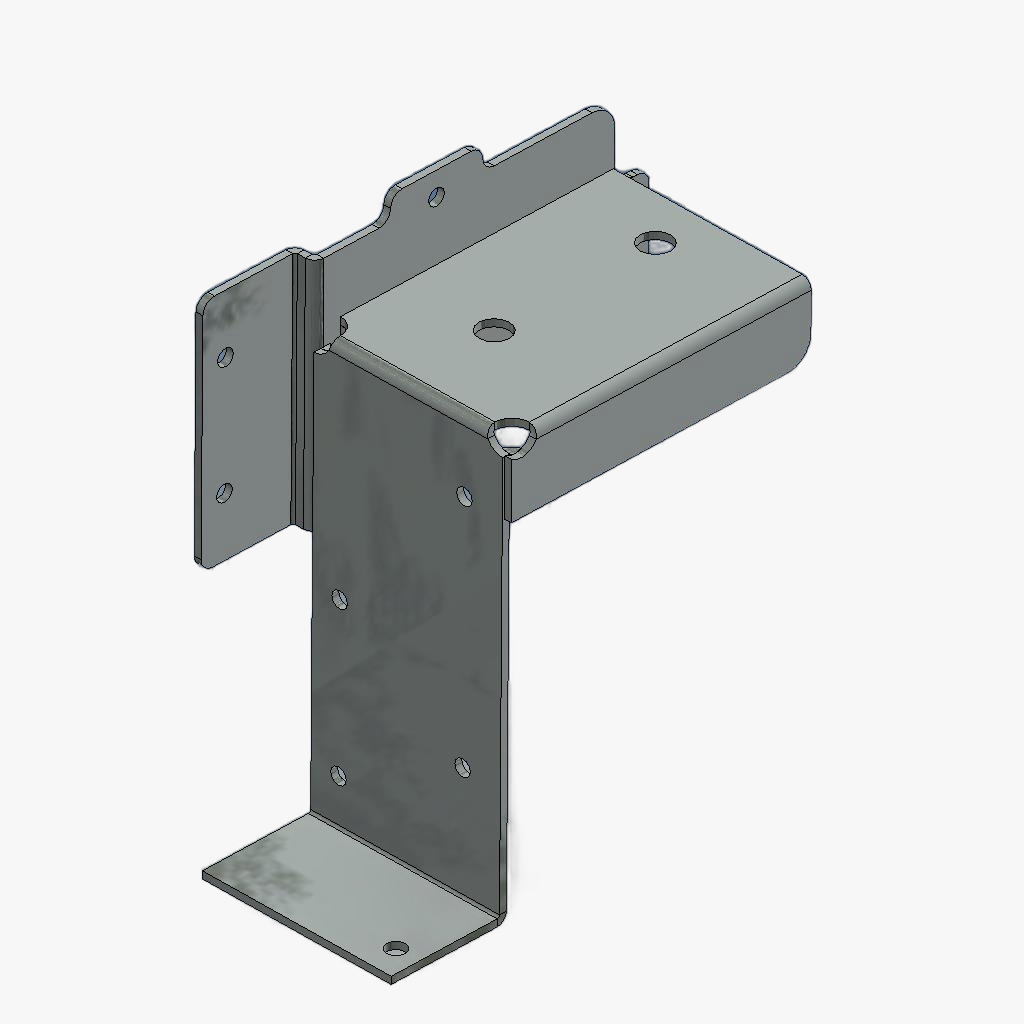 Hoekstuk LA verzinkt