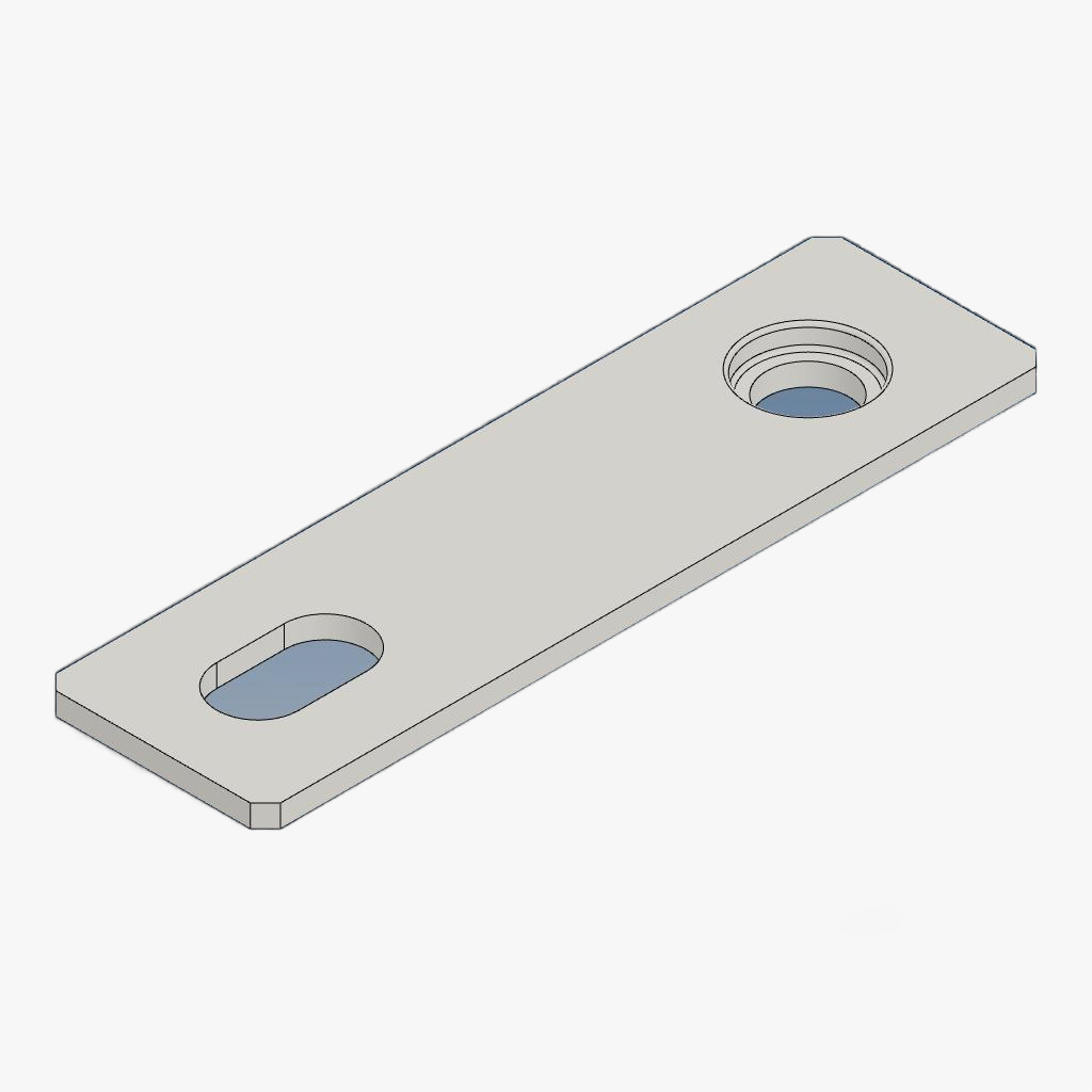 Strip bindpunt PL K1 K3 TP verzinkt