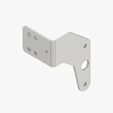 Steun contourlamp links K1 K3