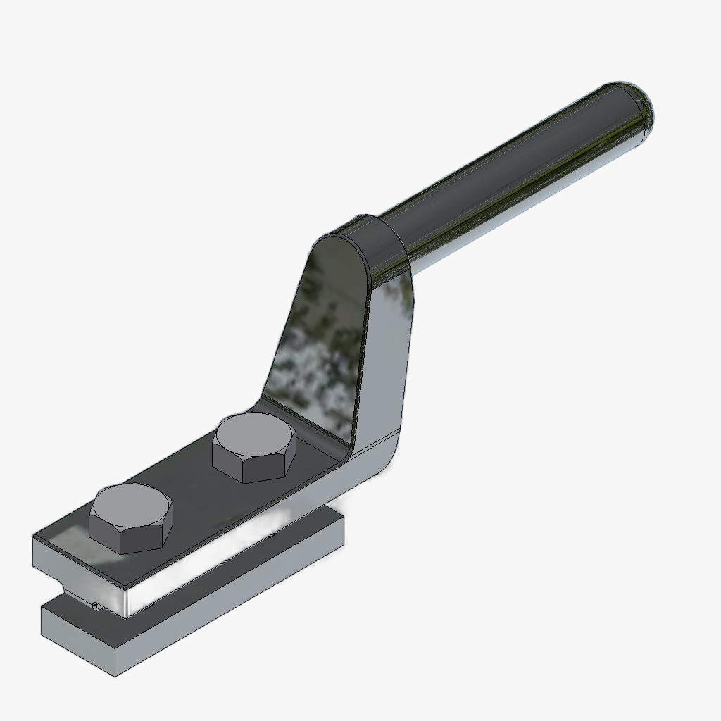 Scharnierdeel Borden P cpl