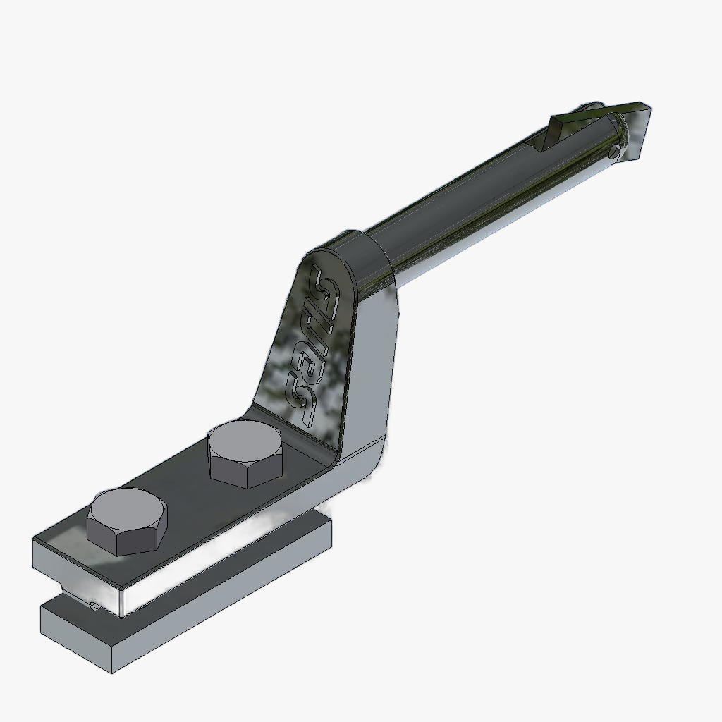 Scharnierdeel Bord met Borging cpl