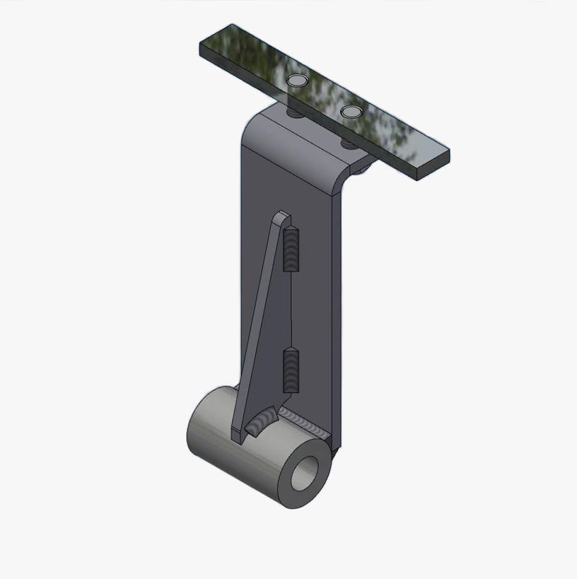 Scharnierdeel bord oprijplaten