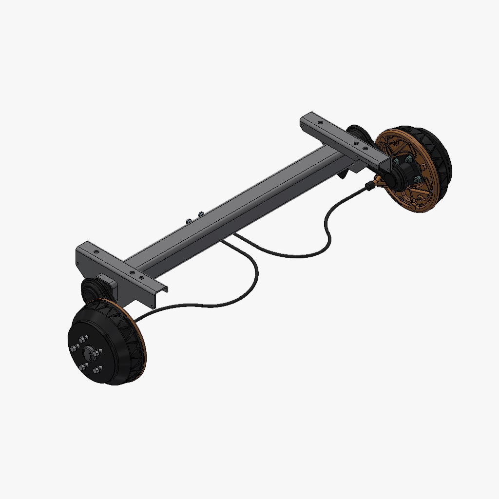 As Knott K3 HDS 1800  kg nieuw