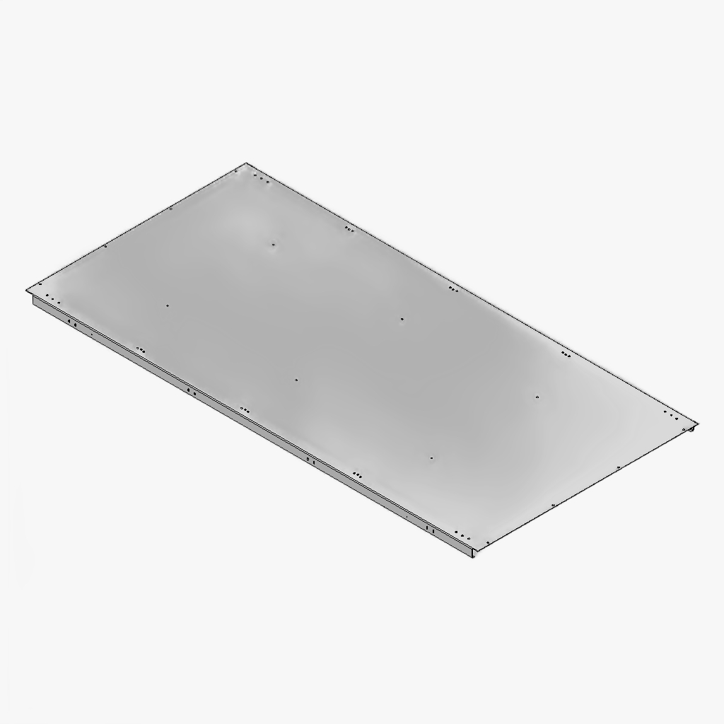 Stalen vloerplaat K3 360 176 HDS verzinkt