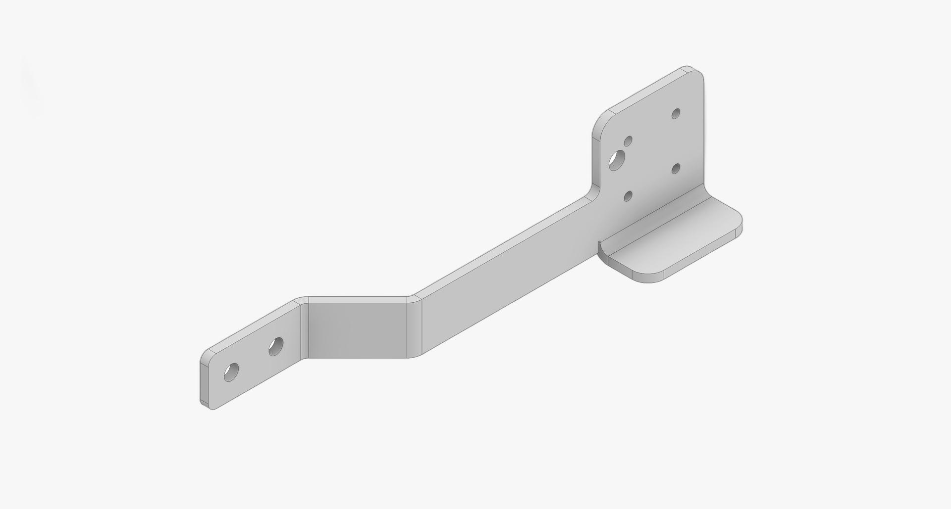 Steun markeringslicht K3 HDS rechts verzinkt