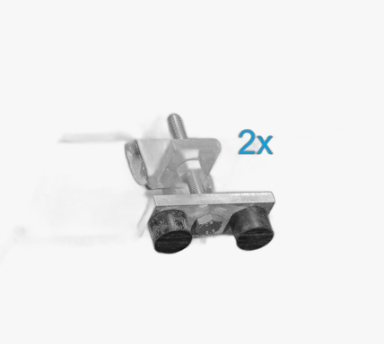 Oprijplaten K3 HDS demper set (tbv 2 platen)